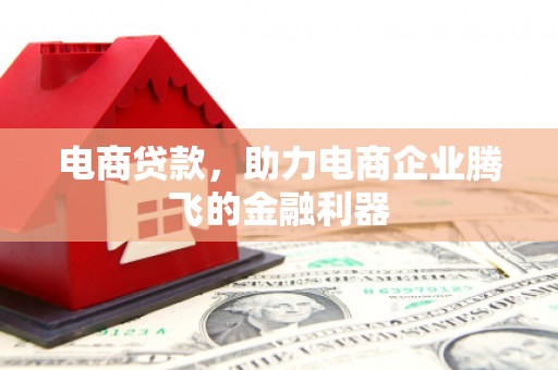 邹平电商贷款，助力电商企业腾飞的金融利器