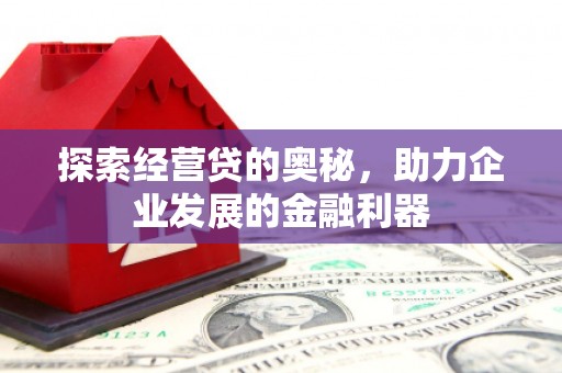 邹平探索经营贷的奥秘，助力企业发展的金融利器
