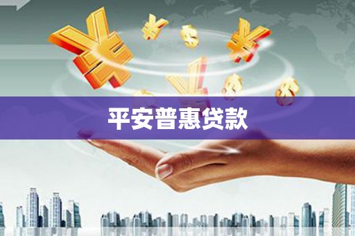 邹平平安普惠贷款