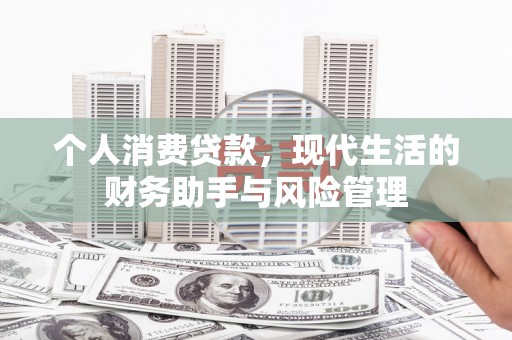 邹平个人消费贷款，现代生活的财务助手与风险管理