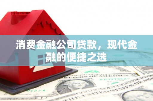 邹平消费金融公司贷款，现代金融的便捷之选