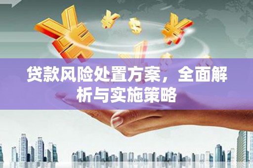 邹平贷款风险处置方案，全面解析与实施策略