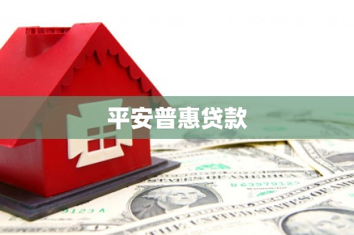 邹平平安普惠贷款